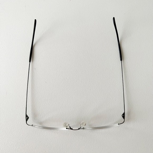 Sabatini Italy Eyeglasses Frame 111 Semi Rimless Anti Silver 46-18 Display Model - Picture 5 of 11